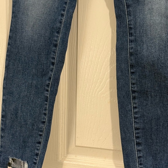 PAIGE Denim Blue VERDUGO ankle Skinny Jeans size 27 - Picture 4 of 8